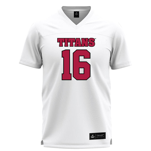 Detroit Mercy - NCAA Men's Lacrosse : Sam Rochowiak - White Lacrosse Jersey -0