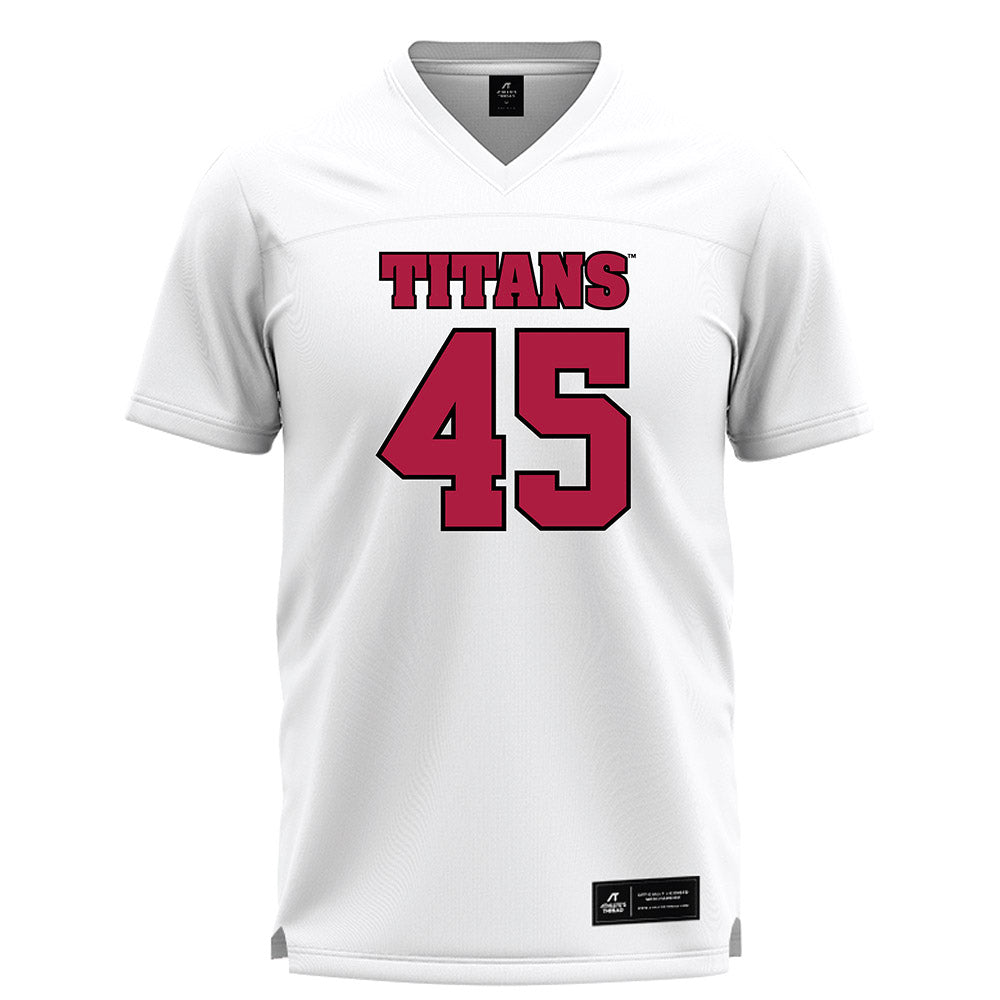 Detroit Mercy - NCAA Men's Lacrosse : Zach Gleason - White Lacrosse Jersey -0