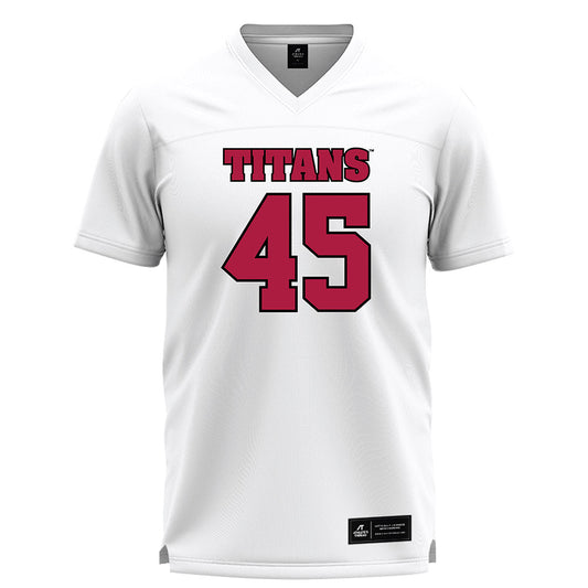 Detroit Mercy - NCAA Men's Lacrosse : Zach Gleason - White Lacrosse Jersey -0