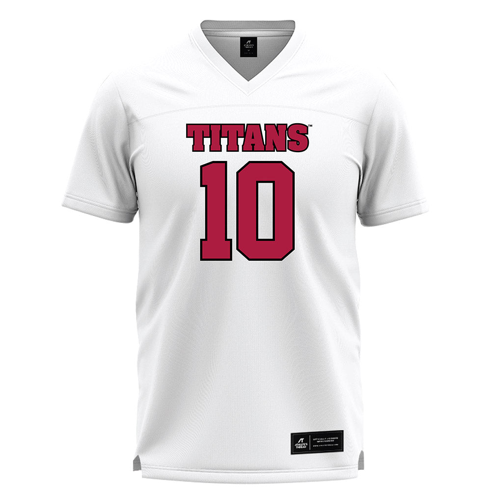 Detroit Mercy - NCAA Men's Lacrosse : Vince Vale - White Lacrosse Jersey -0