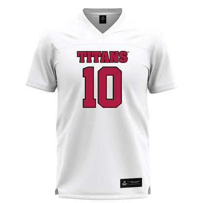 Detroit Mercy - NCAA Men's Lacrosse : Vince Vale - White Lacrosse Jersey -0