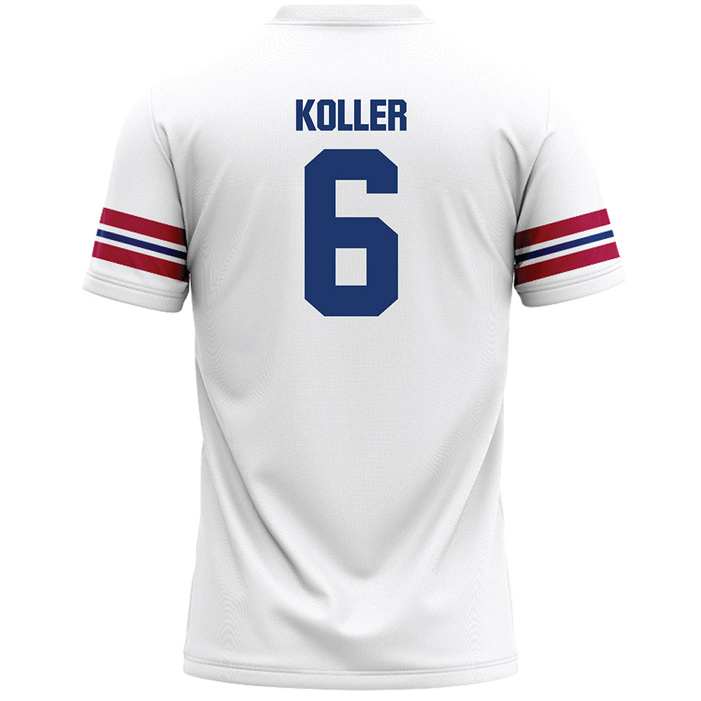 Detroit Mercy - NCAA Women's Lacrosse : Julienna Koller - White Lacrosse Jersey -1