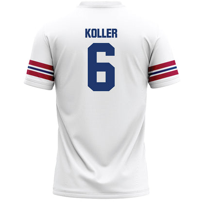 Detroit Mercy - NCAA Women's Lacrosse : Julienna Koller - White Lacrosse Jersey -1
