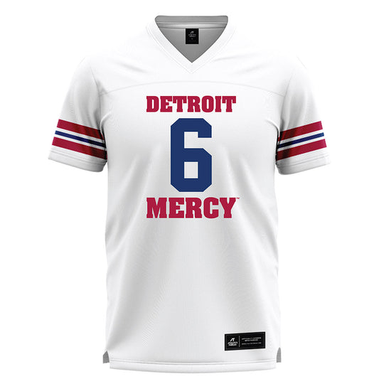 Detroit Mercy - NCAA Women's Lacrosse : Julienna Koller - White Lacrosse Jersey -0