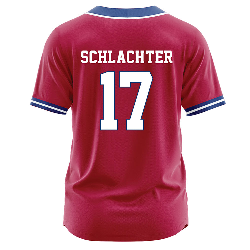 Detroit Mercy - NCAA Softball : Hannah Schlachter - Red Jersey-1