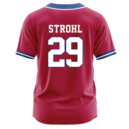 Detroit Mercy - NCAA Softball : Alyssa Strohl - Red Jersey-1