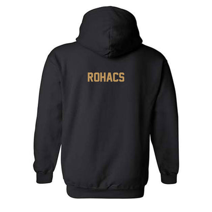Oakland - NCAA Men's Swimming & Diving : Caleb Rohacs - Classic Shersey Hooded Sweatshirt-1