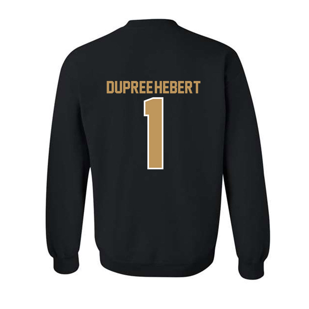 Oakland - NCAA Women's Basketball : Jazzy Dupree-Hebert - Classic Shersey Crewneck Sweatshirt-1