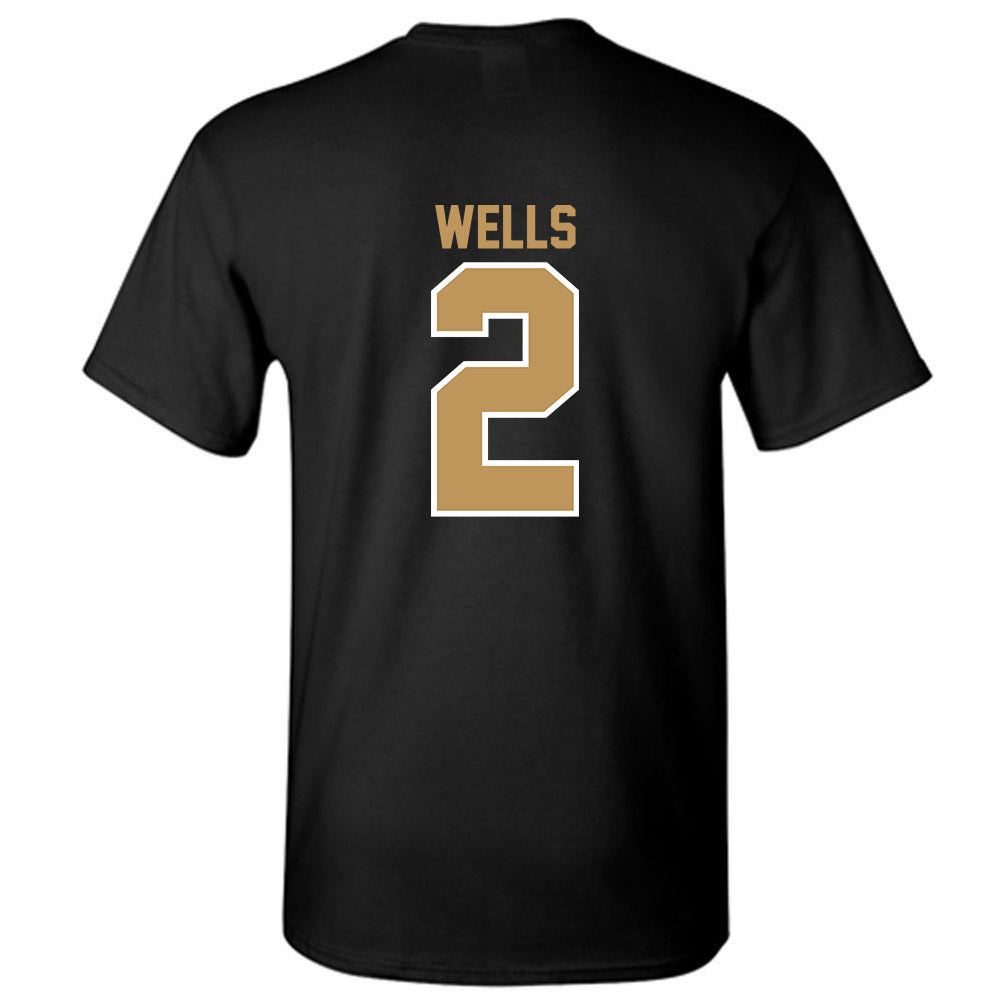 Oakland - NCAA Men's Basketball : Ziare Wells - Classic Shersey T-Shirt-1