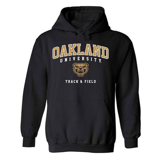 Oakland - NCAA Men's Track & Field : Evan Bryan - Classic Shersey Hooded Sweatshirt-0