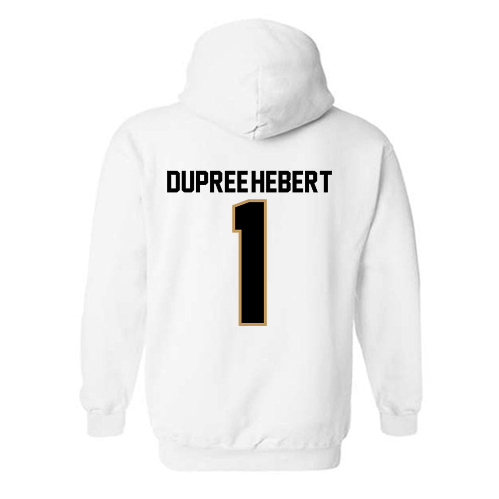 Oakland - NCAA Women's Basketball : Jazzy Dupree-Hebert - Classic Shersey Hooded Sweatshirt-1