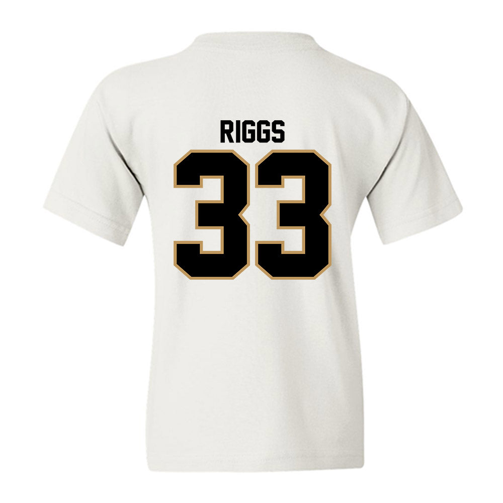 Oakland - NCAA Baseball : Luke Riggs - Classic Shersey Youth T-Shirt-1