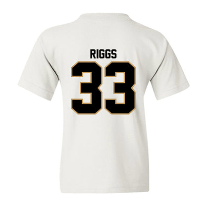 Oakland - NCAA Baseball : Luke Riggs - Classic Shersey Youth T-Shirt-1