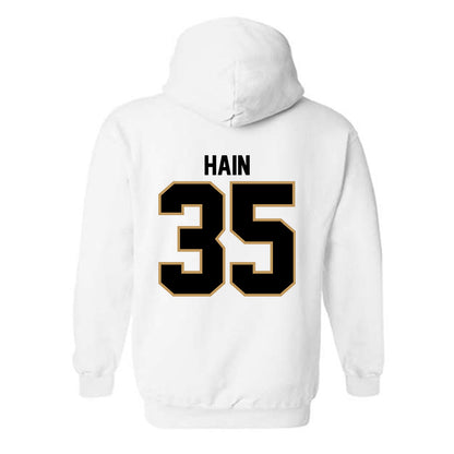 Oakland - NCAA Baseball : Carter Hain - Classic Shersey Hooded Sweatshirt-1