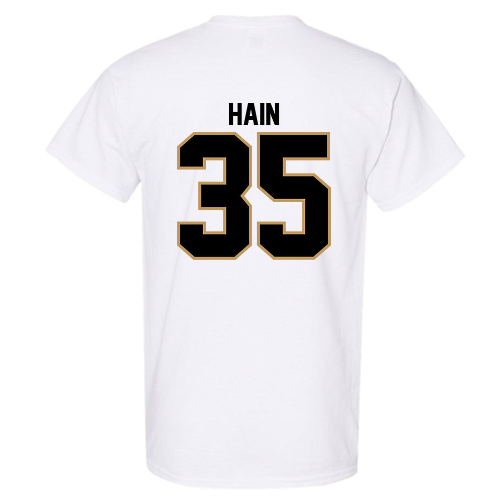 Oakland - NCAA Baseball : Carter Hain - Classic Shersey T-Shirt-1