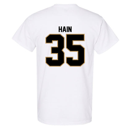 Oakland - NCAA Baseball : Carter Hain - Classic Shersey T-Shirt-1
