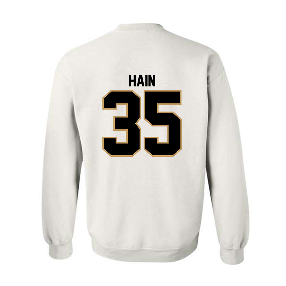 Oakland - NCAA Baseball : Carter Hain - Classic Shersey Crewneck Sweatshirt-1