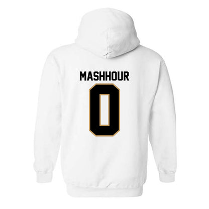 Oakland - NCAA Men's Basketball : Nassim Mashhour - Classic Shersey Hooded Sweatshirt-1