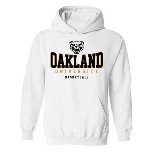 Oakland - NCAA Men's Basketball : RJ Taylor - Classic Shersey Hooded Sweatshirt-0