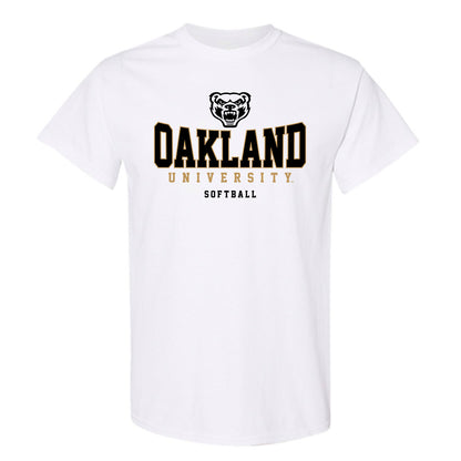 Oakland - NCAA Softball : Alyssa Balcom - Classic Shersey T-Shirt-0