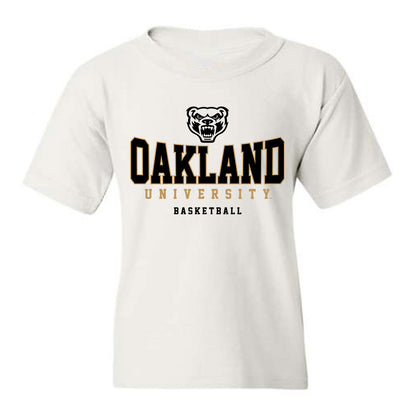 Oakland - NCAA Men's Basketball : Isaiah Jones - Classic Shersey Youth T-Shirt