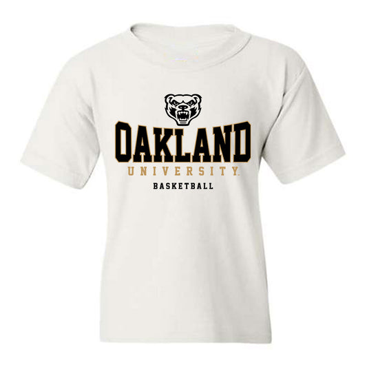 Oakland - NCAA Men's Basketball : Isaiah Jones - Classic Shersey Youth T-Shirt