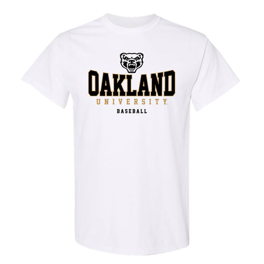 Oakland - NCAA Baseball : Stephen Ruhle - Classic Shersey T-Shirt-0