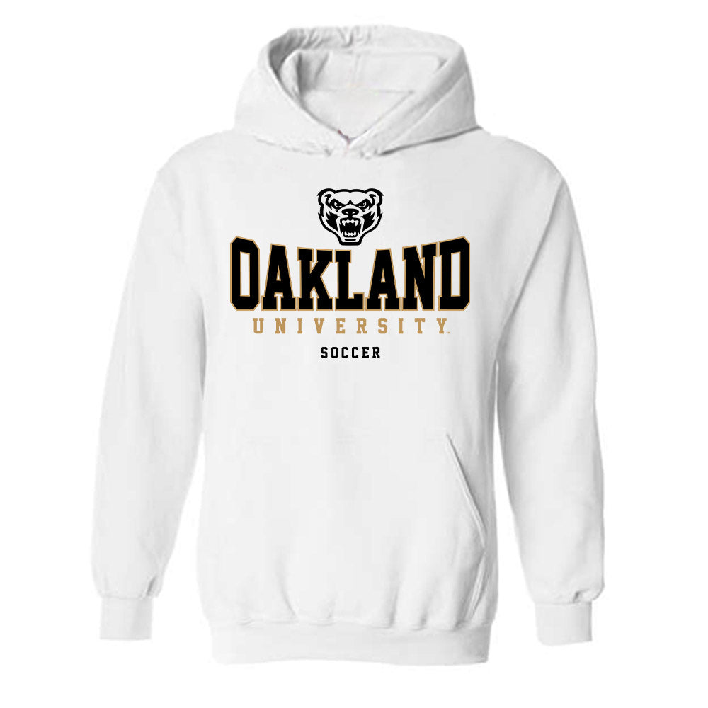 Oakland - NCAA Women's Soccer : Corinne Jenkins - Classic Shersey Hooded Sweatshirt-0