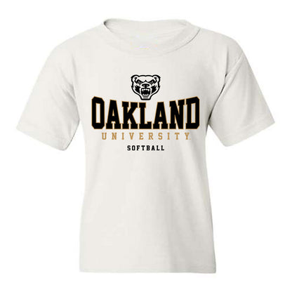 Oakland - NCAA Softball : Alyssa Balcom - Classic Shersey Youth T-Shirt-0