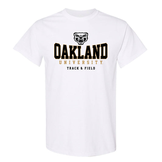 Oakland - NCAA Women's Track & Field : A'naia Herd - Classic Shersey T-Shirt-0