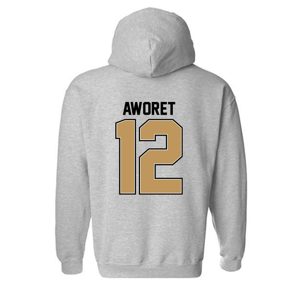 Oakland - NCAA Women's Basketball : Ilris Aworet - Classic Shersey Hooded Sweatshirt-1