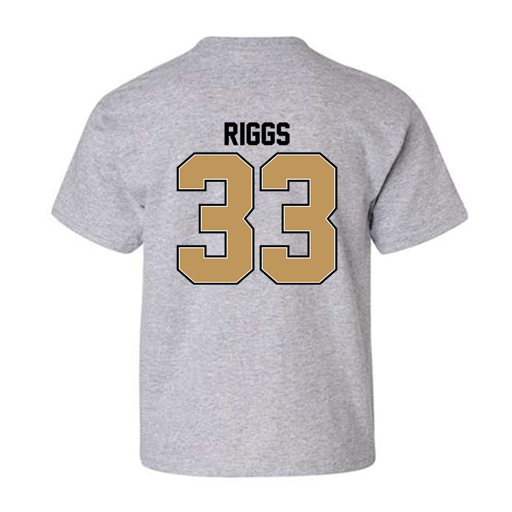 Oakland - NCAA Baseball : Luke Riggs - Classic Shersey Youth T-Shirt-1