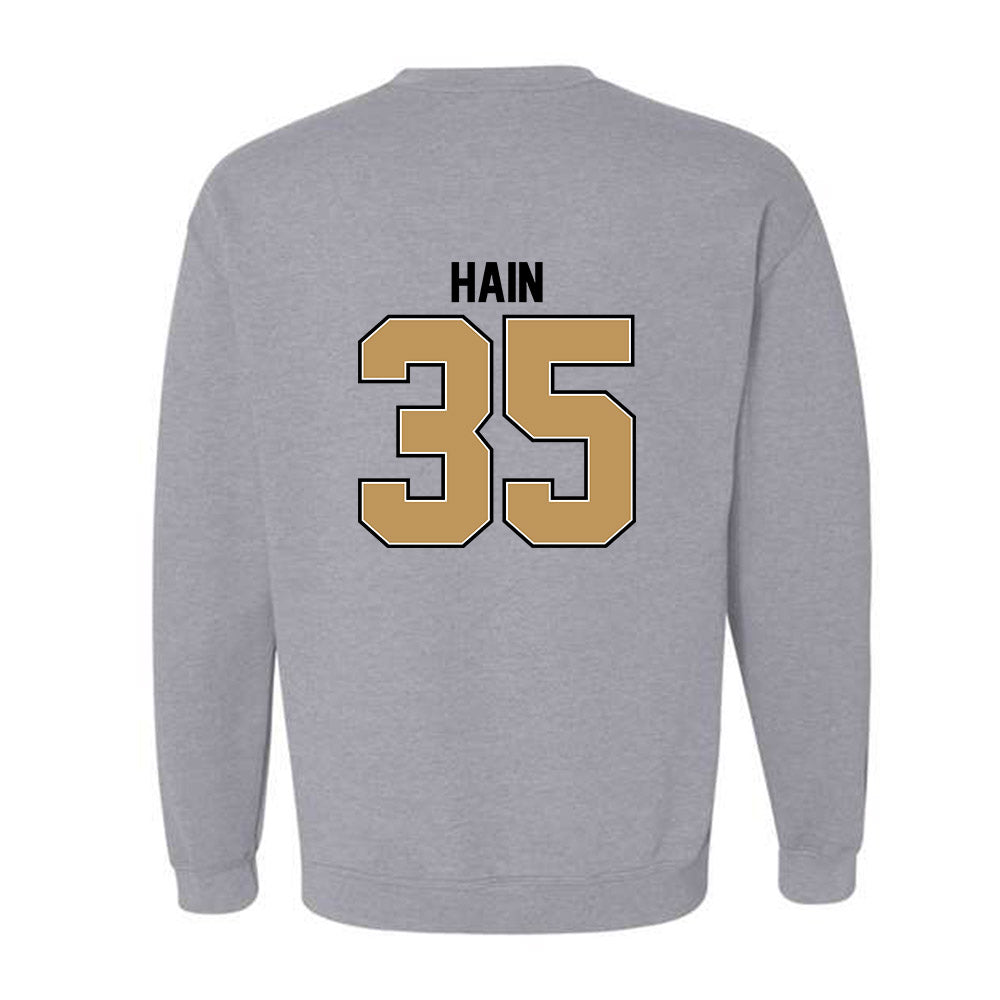 Oakland - NCAA Baseball : Carter Hain - Classic Shersey Crewneck Sweatshirt-1