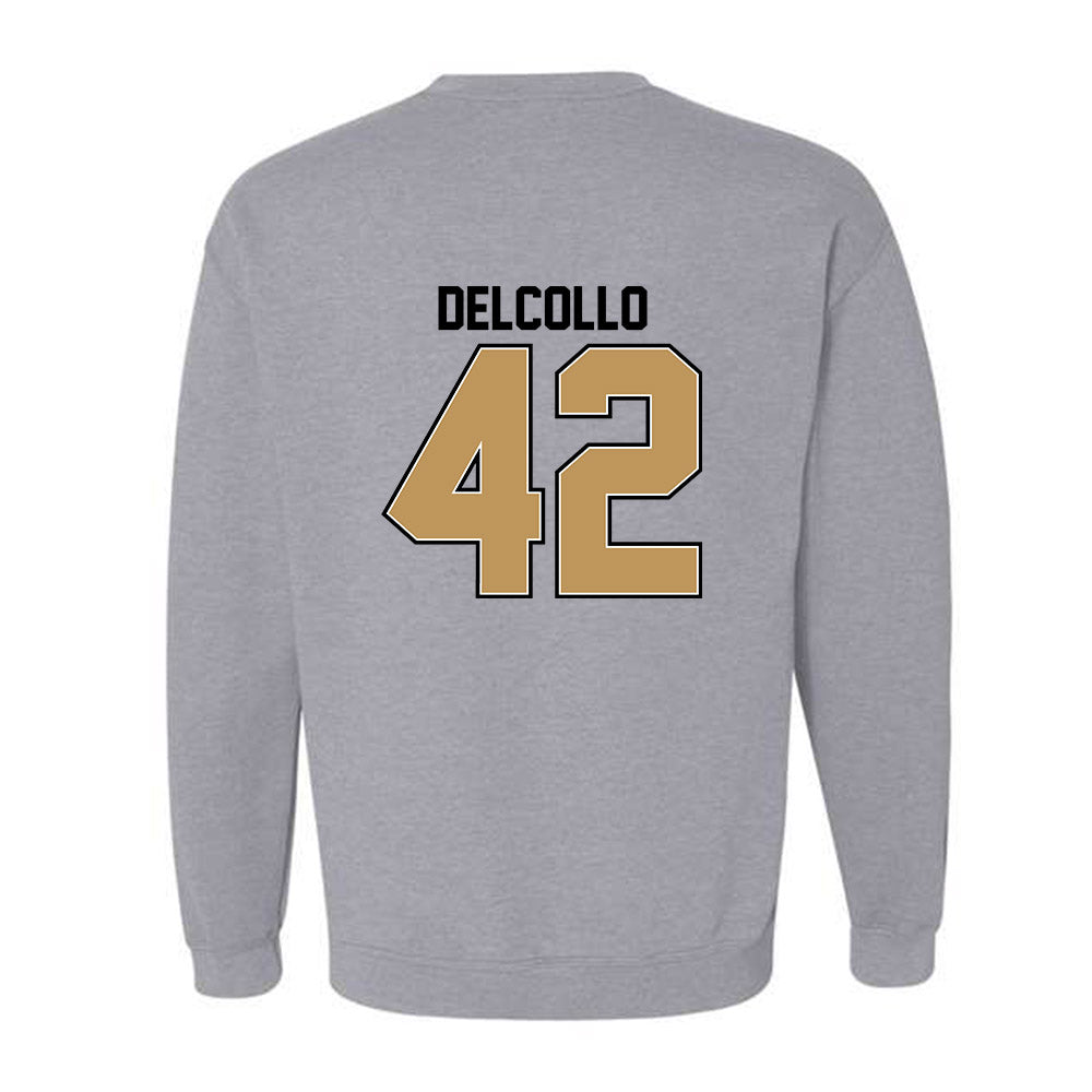 Oakland - NCAA Baseball : Drew Delcollo - Classic Shersey Crewneck Sweatshirt-1