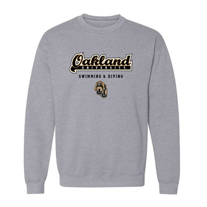 Oakland - NCAA Women's Swimming & Diving : Hannah Clark - Classic Shersey Crewneck Sweatshirt-0