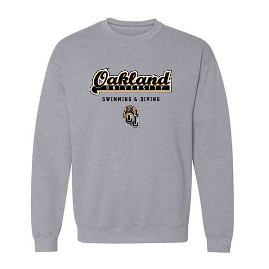 Oakland - NCAA Women's Swimming & Diving : Hannah Clark - Classic Shersey Crewneck Sweatshirt-0