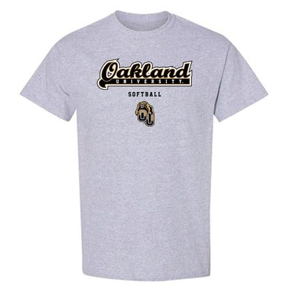 Oakland - NCAA Softball : Kayla Turmell - Classic Shersey T-Shirt-0