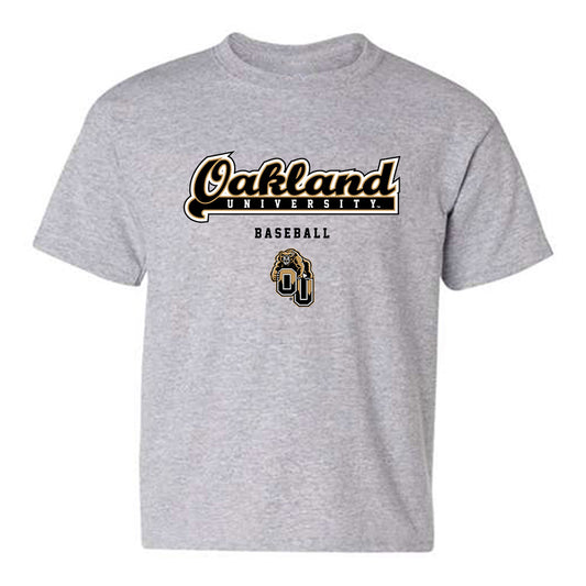 Oakland - NCAA Baseball : Aidan Schuck - Classic Shersey Youth T-Shirt-0