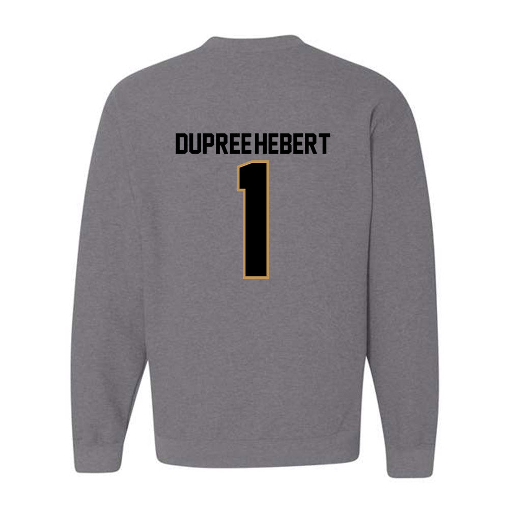 Oakland - NCAA Women's Basketball : Jazzy Dupree-Hebert - Crewneck Sweatshirt-1