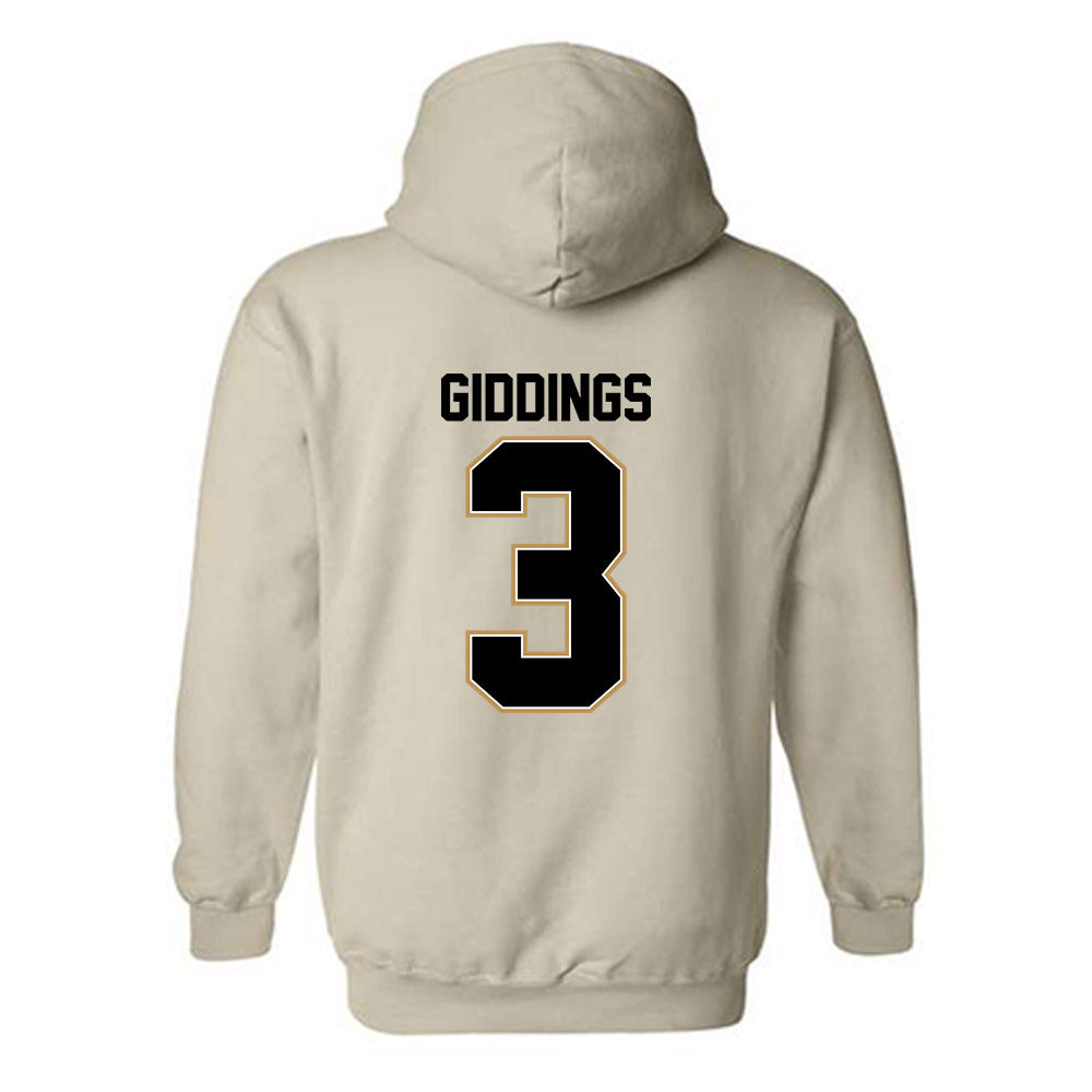 Oakland - NCAA Women's Soccer : Bailey Giddings - Classic Shersey Hooded Sweatshirt-1