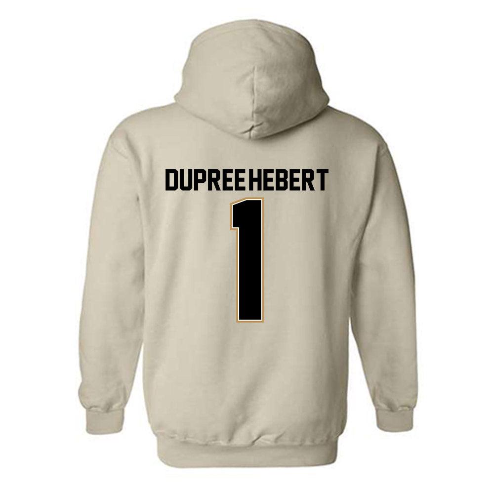 Oakland - NCAA Women's Basketball : Jazzy Dupree-Hebert - Classic Shersey Hooded Sweatshirt-1