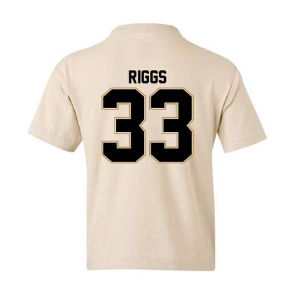 Oakland - NCAA Baseball : Luke Riggs - Classic Shersey Youth T-Shirt-1