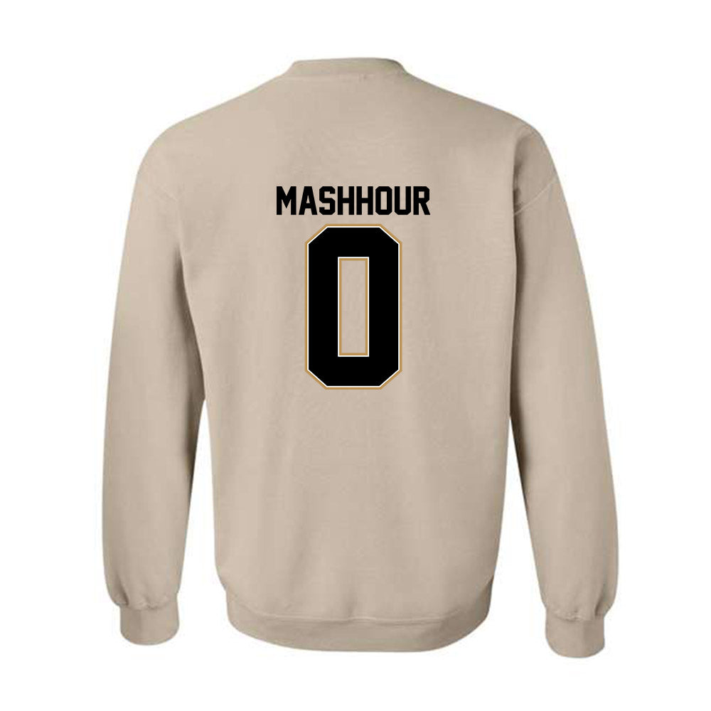 Oakland - NCAA Men's Basketball : Nassim Mashhour - Classic Shersey Crewneck Sweatshirt-1