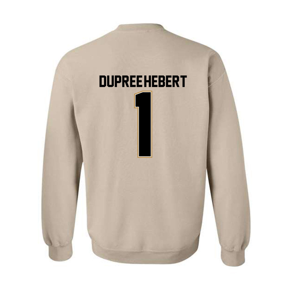 Oakland - NCAA Women's Basketball : Jazzy Dupree-Hebert - Classic Shersey Crewneck Sweatshirt-1