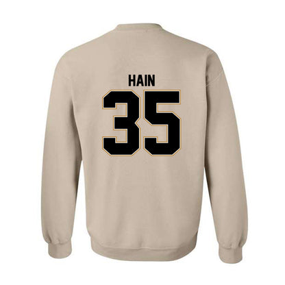 Oakland - NCAA Baseball : Carter Hain - Classic Shersey Crewneck Sweatshirt-1