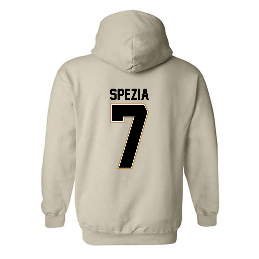 Oakland - NCAA Baseball : Cam Spezia - Classic Shersey Hooded Sweatshirt-1