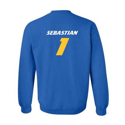 Hofstra - NCAA Men's Lacrosse : Tyler Sebastian - Classic Shersey Crewneck Sweatshirt-1