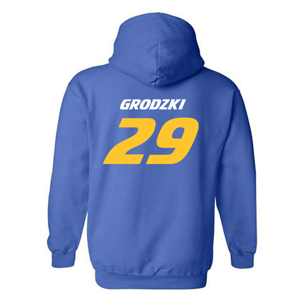 Hofstra - NCAA Men's Soccer : Anthony Grodzki - Classic Shersey Hooded Sweatshirt-1