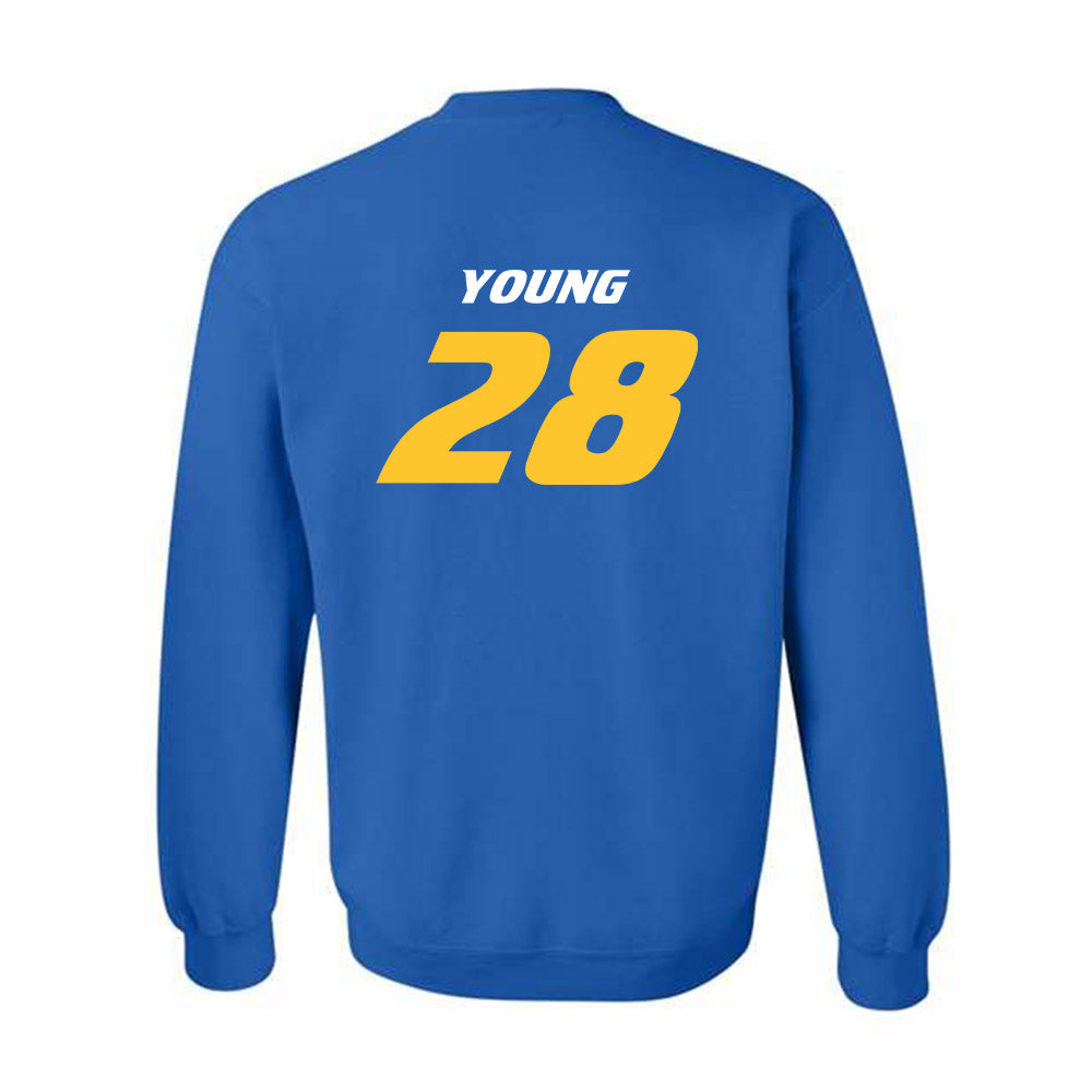 Hofstra - NCAA Men's Lacrosse : Erik Young - Classic Shersey Crewneck Sweatshirt-1
