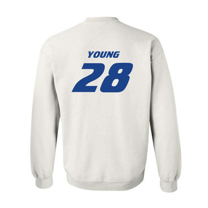 Hofstra - NCAA Men's Lacrosse : Erik Young - Classic Shersey Crewneck Sweatshirt-1